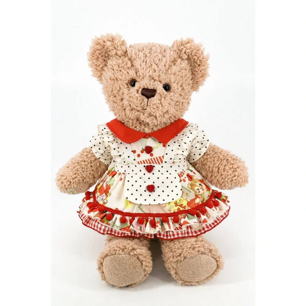 Large Bartholomew Bear clothes outfits - Vintage American Maid Dress